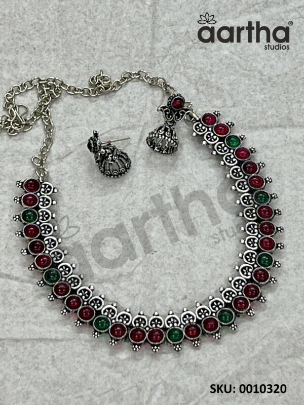 Oxidised Red and Green Set