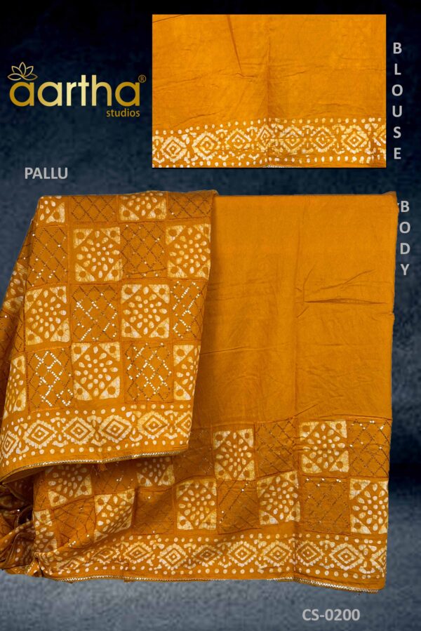 Party Wear Cotton Sarees