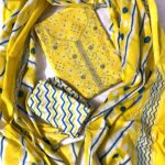 Stylish Dress Materials with Soft Chiffon Dupatta