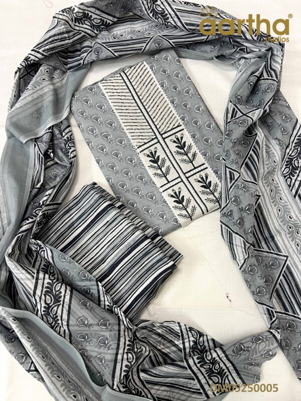 Stylish Dress Materials with Soft Chiffon Dupatta