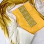 Stylish Dress Materials with Soft Chiffon Dupatta