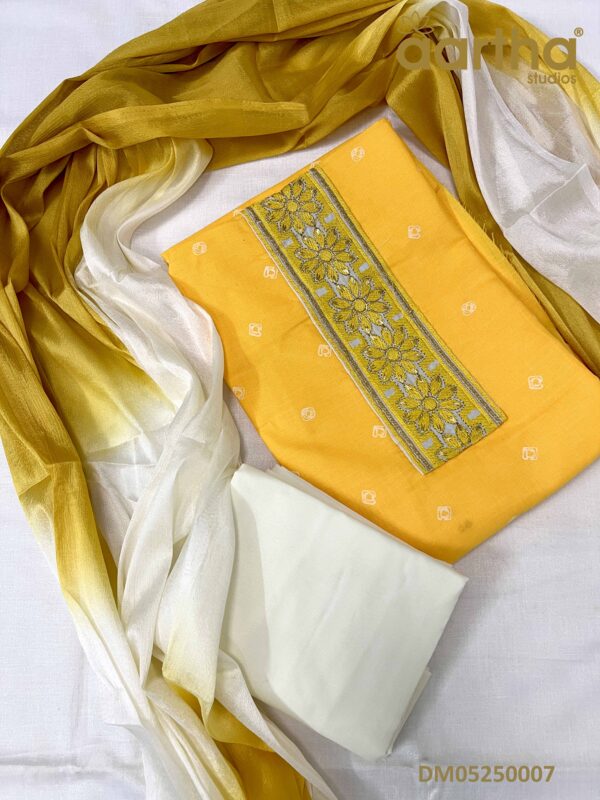 Stylish Dress Materials with Soft Chiffon Dupatta