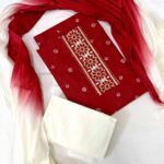 Stylish Dress Materials with Soft Chiffon Dupatta