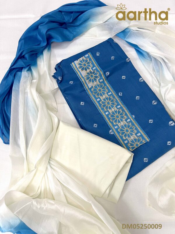 Stylish Dress Materials with Soft Chiffon Dupatta