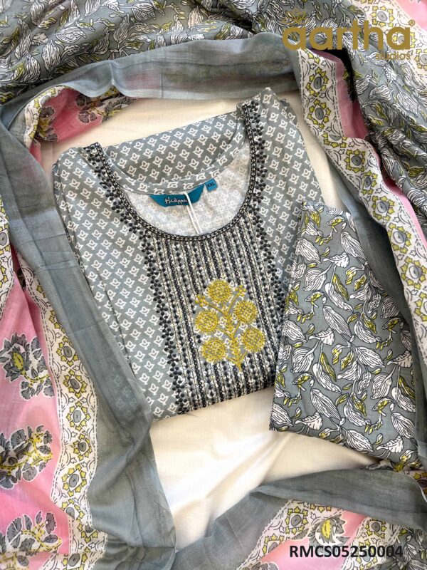 Readymade Cotton Sets with Cotton Dupatta