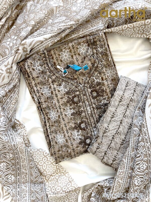 Readymade Cotton Sets with Cotton Dupatta