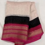Checks Semi Georgette Sarees