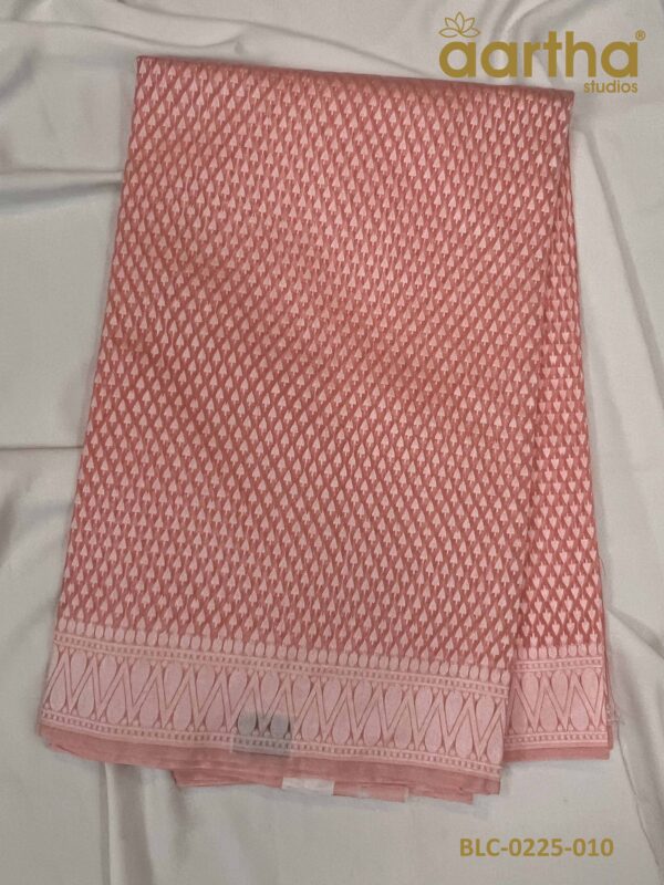 Banarasi Linen Cotton Saree – Perfect Gift Choice
