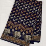 Banarasi Semi Geogrette (Antique Zari)