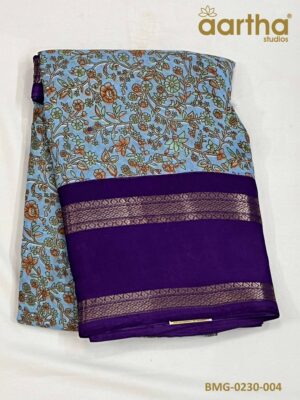 Bentex Moss Georgette Sarees