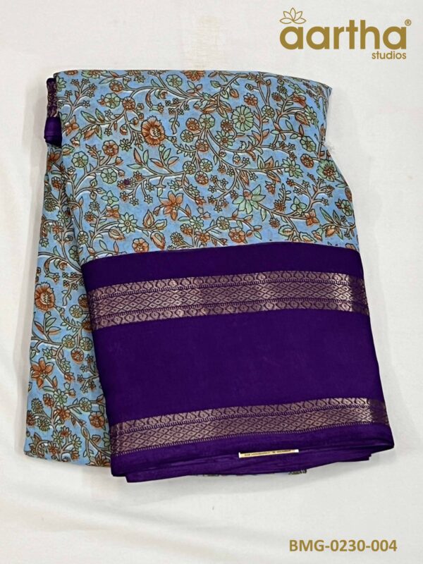 Bentex Moss Georgette Sarees