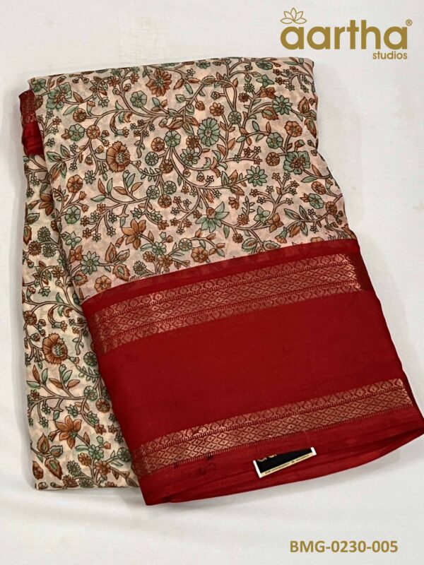 Bentex Moss Georgette Sarees