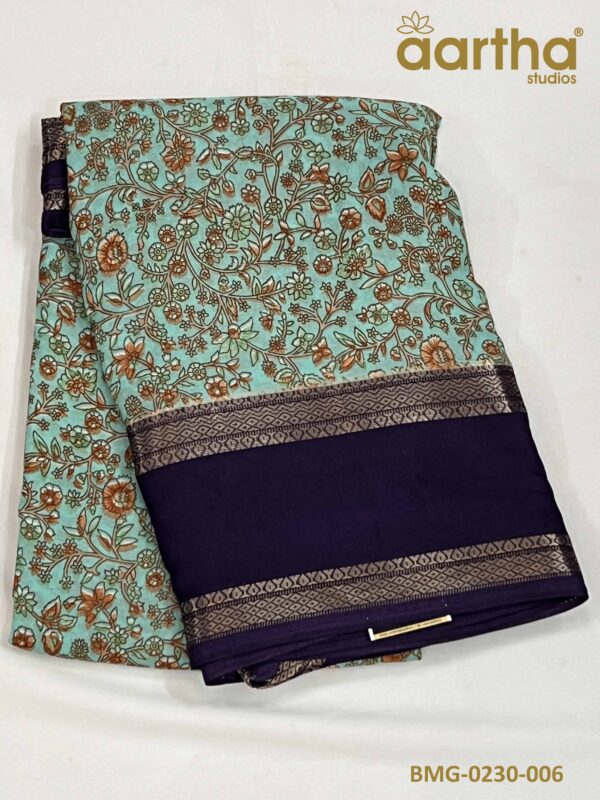 Bentex Moss Georgette Sarees