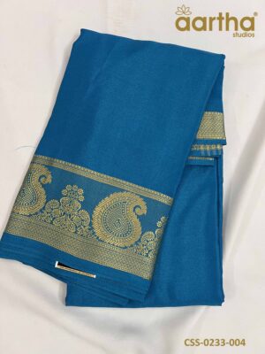 Crape Semi Silk Sarees