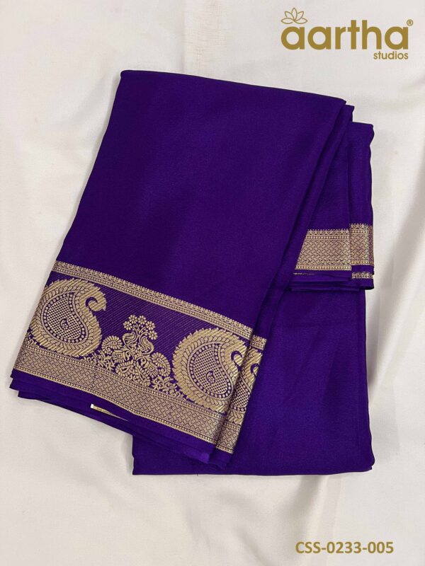 Crape Semi Silk Sarees