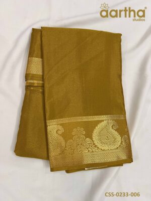 Crape Semi Silk Sarees