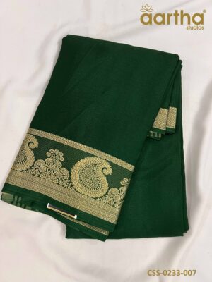 Crape Semi Silk Sarees