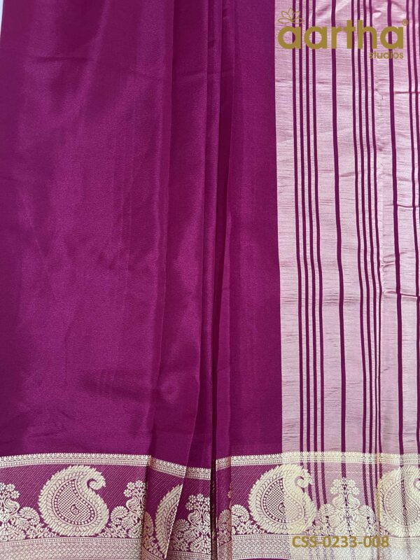 Crape Semi Silk Sarees