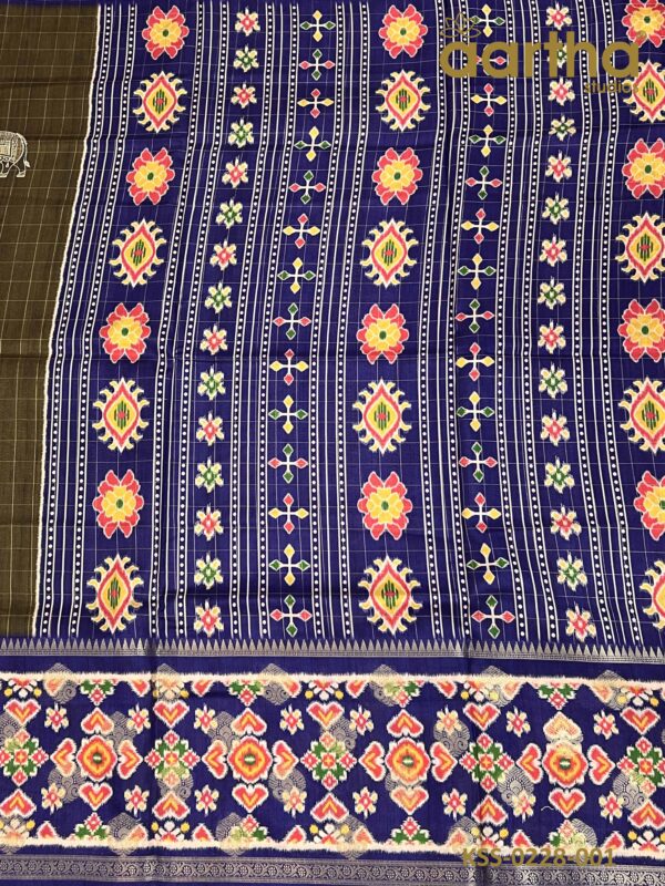 Fancy Kalamkari Semi Silk Sarees
