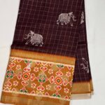 Fancy Kalamkari Semi Silk Sarees