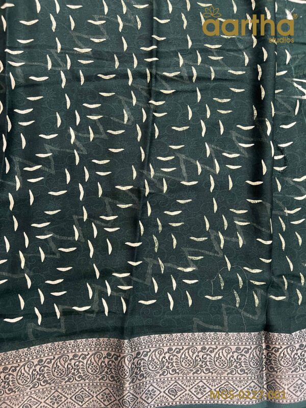 Moss Georgette Sarees
