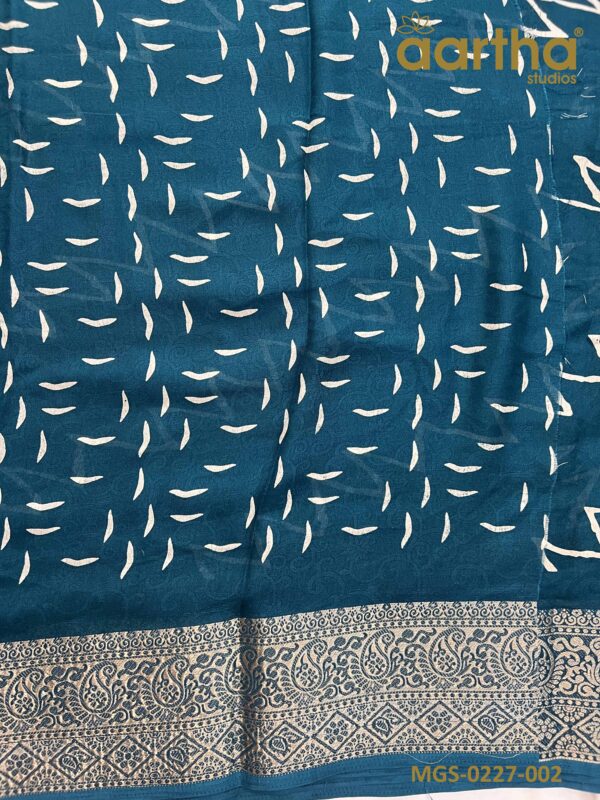 Moss Georgette Sarees
