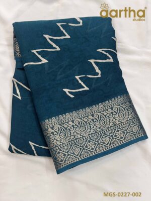 Moss Georgette Sarees