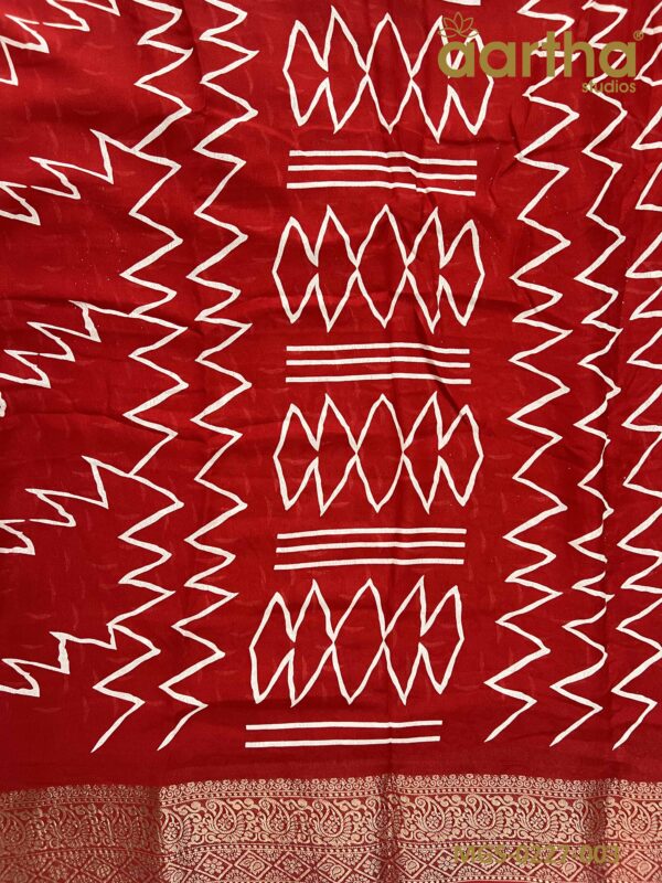 Moss Georgette Sarees