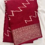 Moss Georgette Sarees
