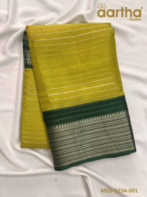 Moss Georgette Sarees
