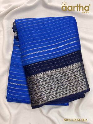 Moss Georgette Sarees