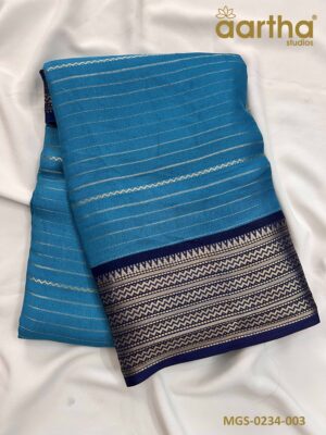 Moss Georgette Sarees
