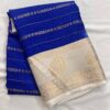 Moss Semi Silk Sarees