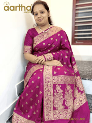 Banarasi Semi Dupion Silk Saree