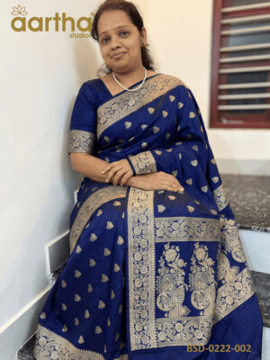 Banarasi Semi Dupion Silk Saree