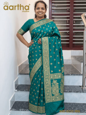 Banarasi Semi Dupion Silk Saree