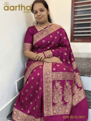 Banarasi Semi Dupion Silk Saree