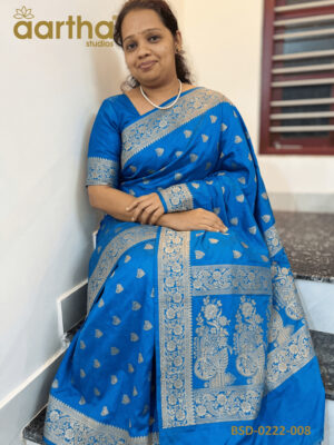 Banarasi Semi Dupion Silk Saree