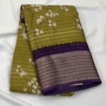Moss Georgette Sarees