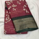 Moss Georgette Sarees