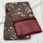 Moss Georgette Sarees