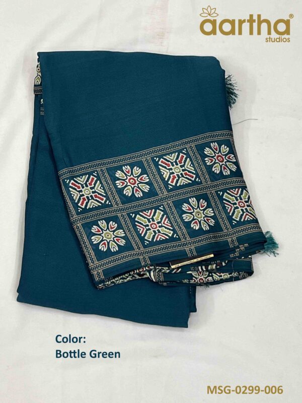 Modal Semi Georgette Sarees