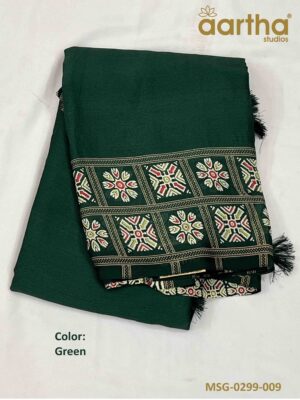 Modal Semi Georgette Sarees