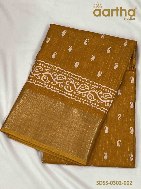 Designer Semi Silk Sarees