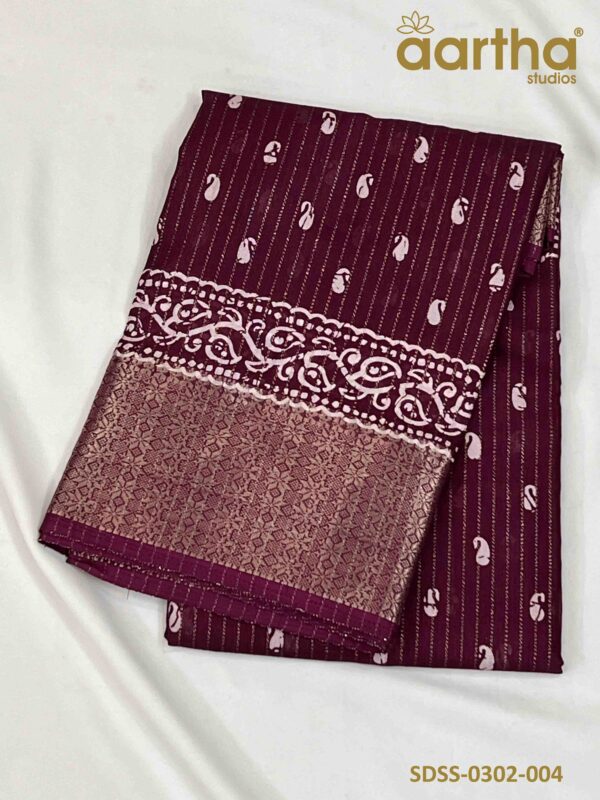 Designer Semi Silk Sarees