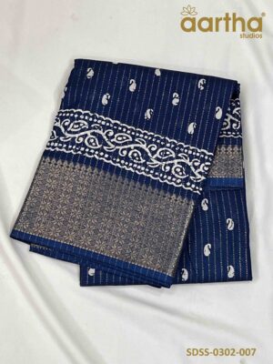 Designer Semi Silk Sarees
