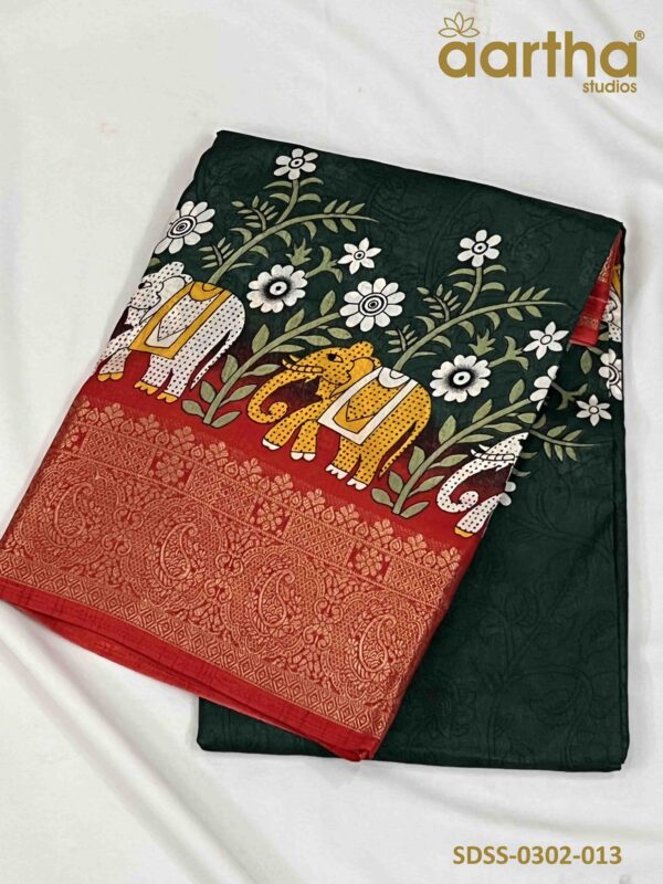 Designer Semi Silk Sarees