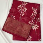 Designer Semi Silk Sarees