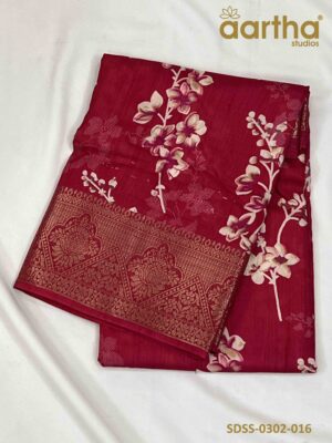 Designer Semi Silk Sarees