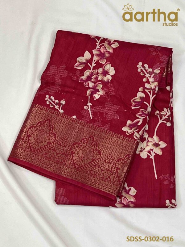 Designer Semi Silk Sarees
